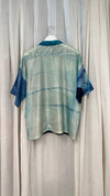 Sea Green Arashi Silk Shirt