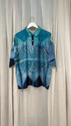 Sea Green Arashi Silk Shirt