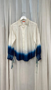 Silk Ombre Shirt-Blue