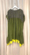 Climber Dress-Green/Yellow