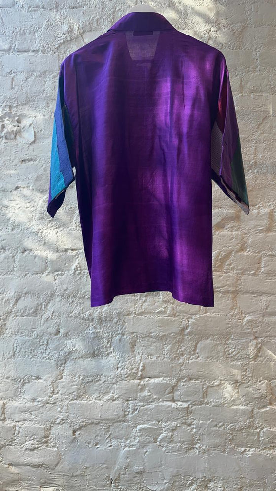 Multi Patch Shirt - Purple