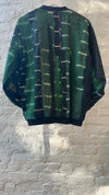 Bor(r)o(w) Bomber Silk Jacket-Bottle Green