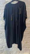 Sea Shell Kaftan - Black